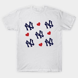 Yankees all over print T-Shirt